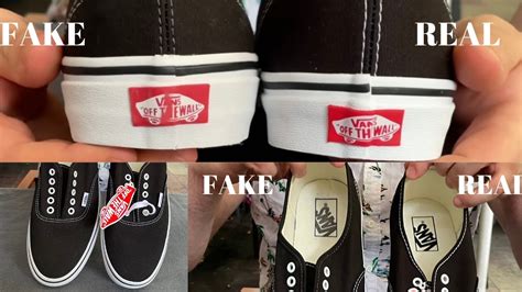 vans shoes fake vs real|vans old skool vs authentic.